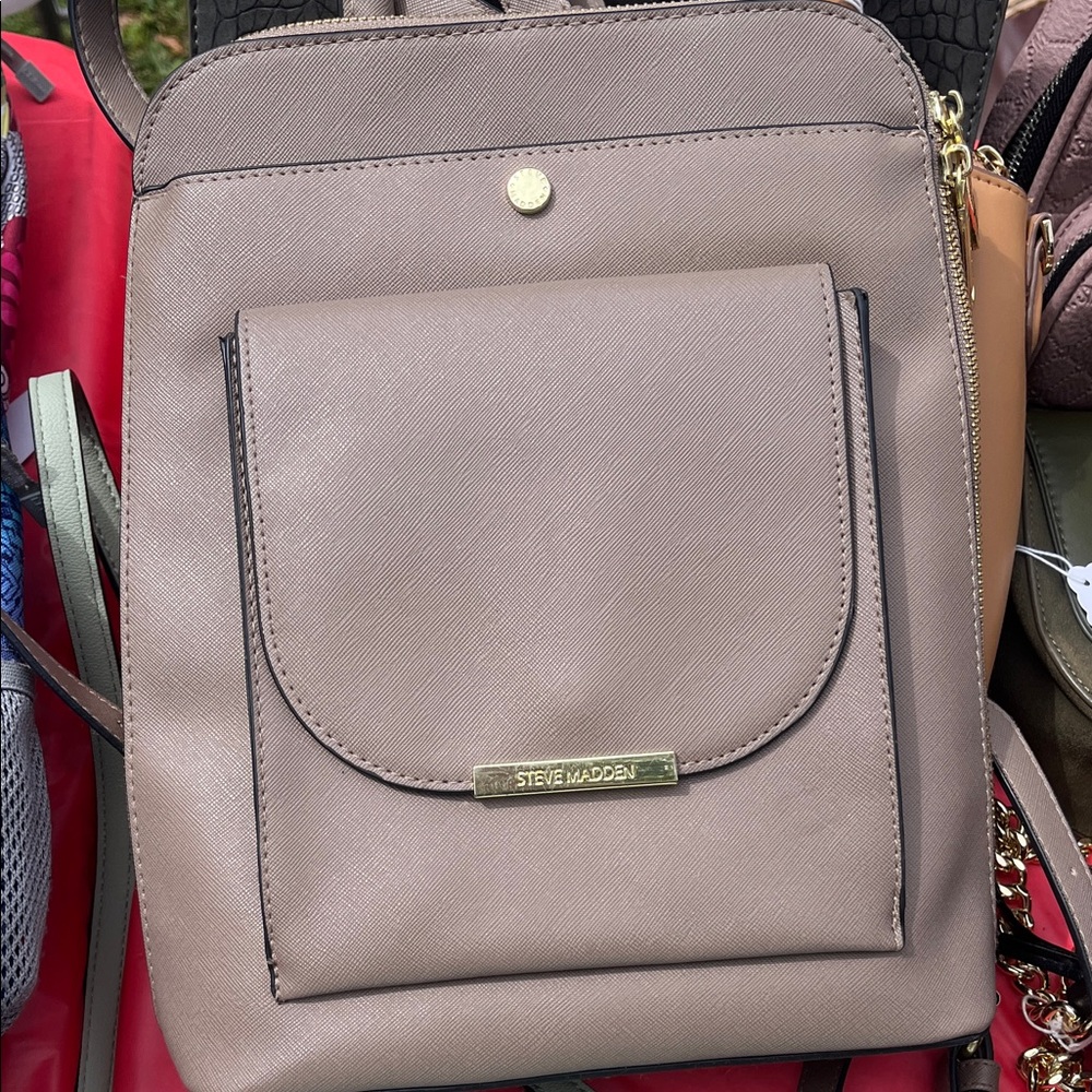 Steve Madden Beige Crossbody Bag
